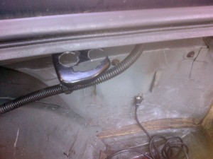 Camaro sail panel bracket