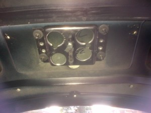 Trunk release bracket