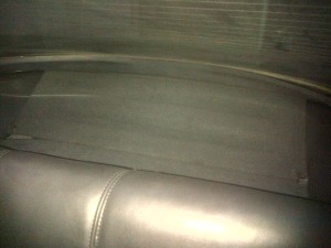 Camaro interior back seat