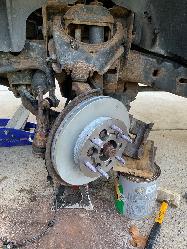 GMC Canyon Wheel Hub Install